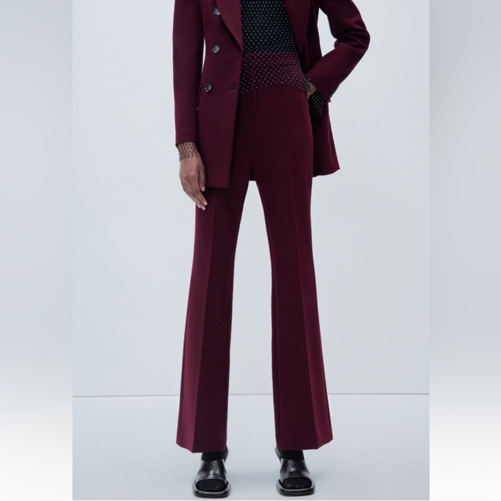 Zara Deep Purple Blazer and Trousers Set - Picture 10 of 11